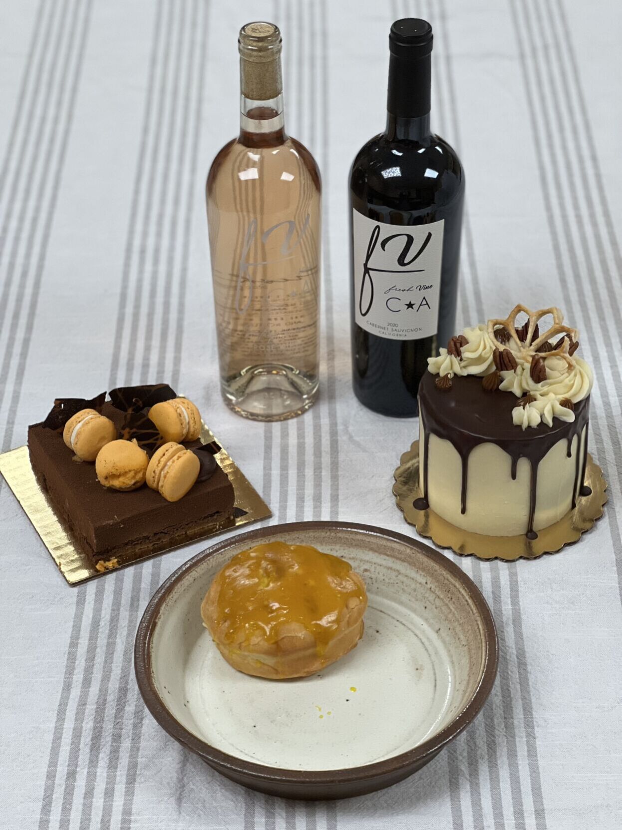 Dessert showdown basket